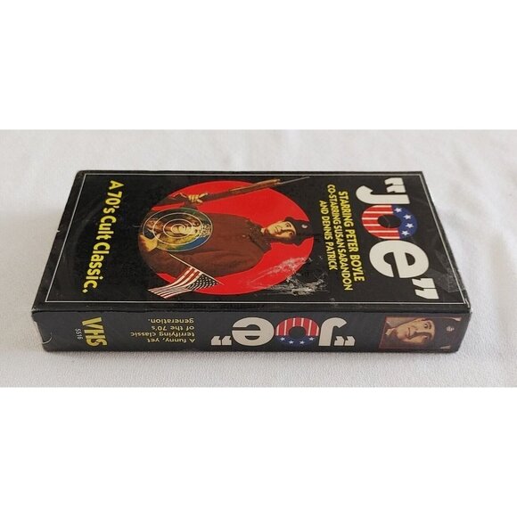 Joe A 70’s Cult Classic Peter Boyle, Susan Sarandon VHS RARE OOP New Sealed - Picture 6 of 7